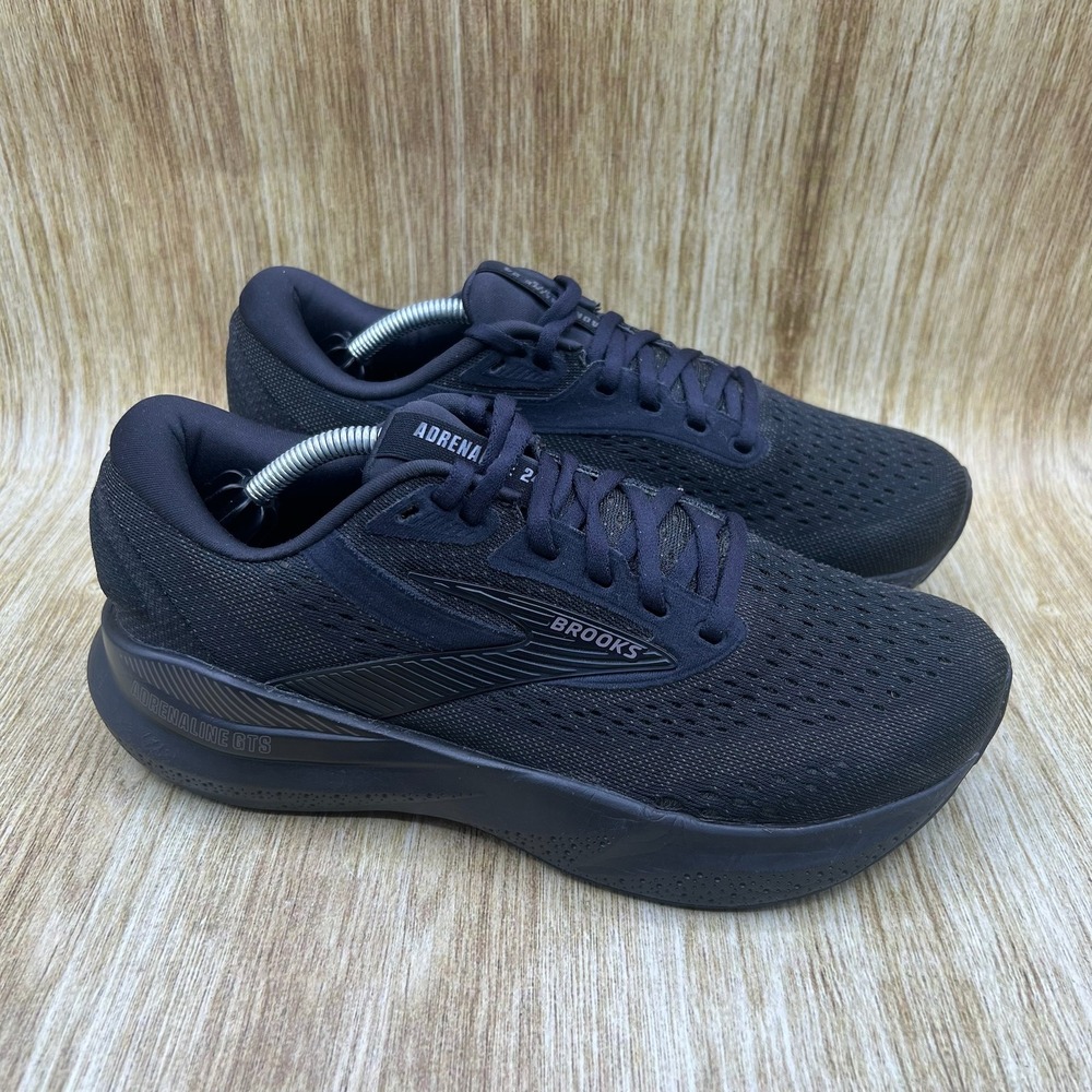 Brooks Adrenaline GTS 24 Women's Size 8.5 2E Extra Wide Black Shoes 1204262E020